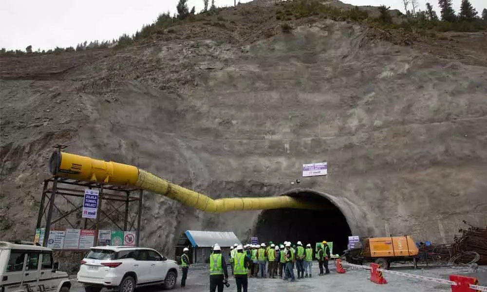 Zojila tunnel: MEIL reaches halfway mark