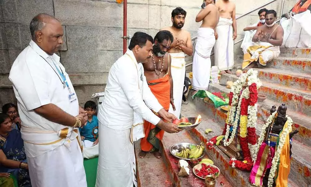 Metlotsavam observed at Alipiri