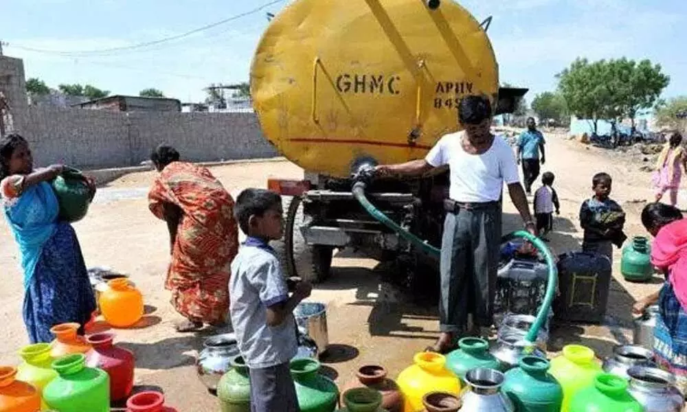 Water shortage in many areas leaves residents livid