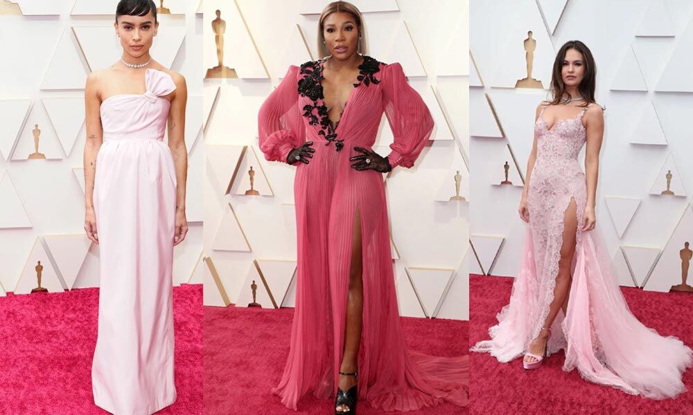 Pink tops the Oscars 2022 red carpet list