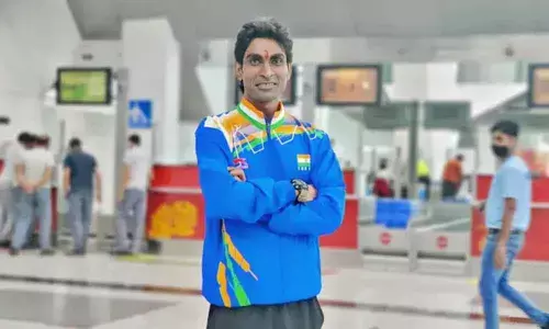 Tokyo Paralympics gold medalist shuttler Pramod Bhagat