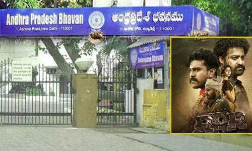 Kannada Version of SS Rajamoulis RRR movie to be screened today in AP Bhavan Delhi