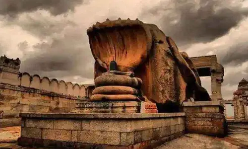 Lepakshi (Veerabhadra Swamy temple complex) in Anantapur district
