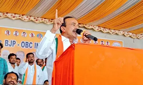 Former Minister and BJP MLA Eatala Rajender