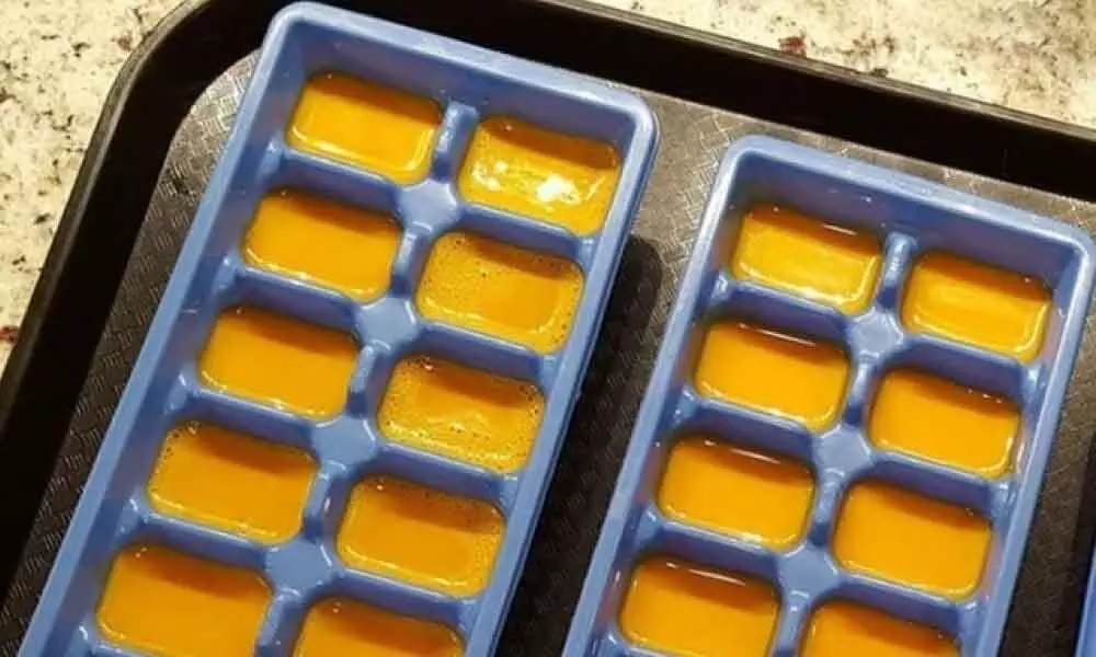 In different ways, you can add haldi to your skin care routine, the easy way would be using turmeric ice cubes.