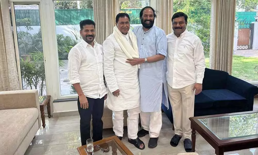 Telangana Congress leaders on Wednesday met Rahul Gandhi