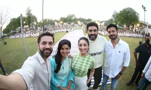 Abhishek Bachchan’s ‘Dasvi’ Screened At ‘Agra Central Jail’…