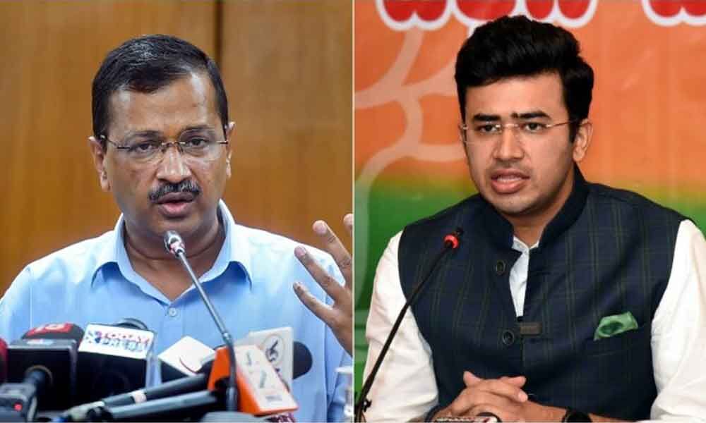 BJP Youth Wing's Tejasvi Surya Demands Apology From Delhi CM