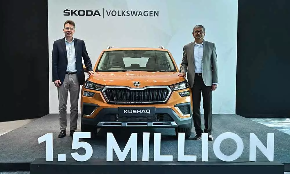 The above milestone has been accomplished by producing the SKODA KUSHAQ at facility in Pune.