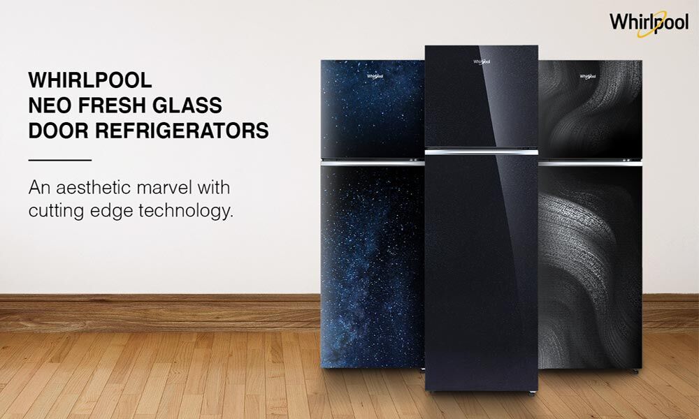 Whirlpool of India unveils its Neo Fresh Glassdoor refrigerators