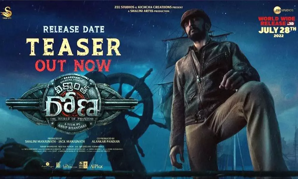 Kichcha Sudeep’s Vikrant Rona Teaser Is Out