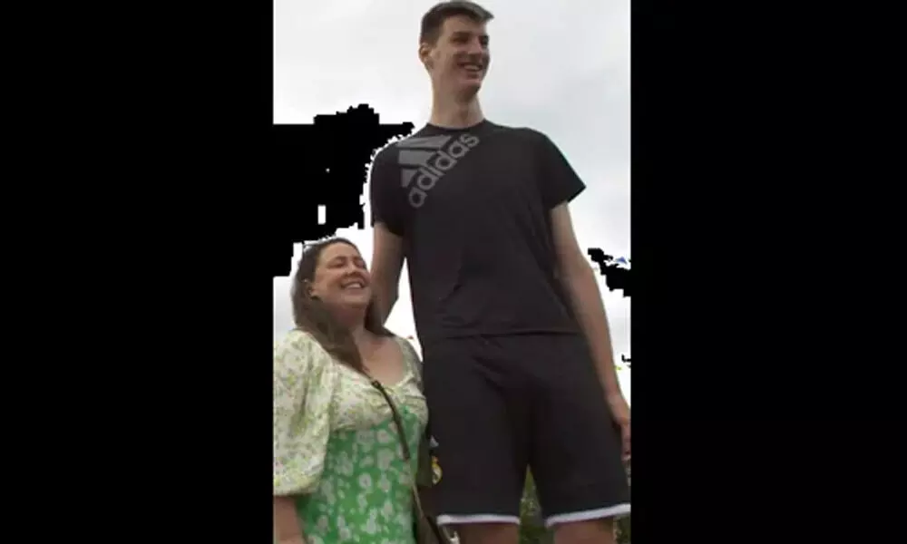 Guinness World Records Released The Video Of Worlds Tallest Teen