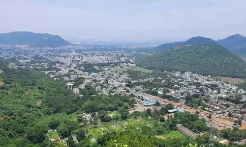 A view of Visakhapatnam