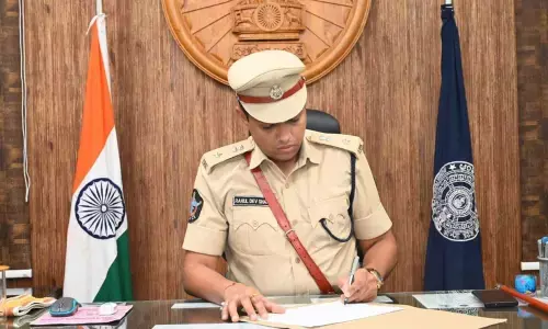Rahul Dev Sharma takes charge as Eluru SP