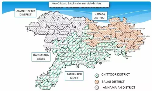 Chittoor, Tirupati, Annamayya districts formed as part of rejig