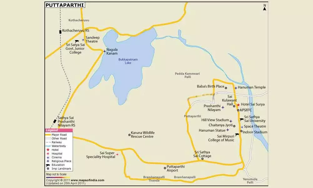 Higher edu facilities dot Anantapur; industrial zones located in Puttaparthi