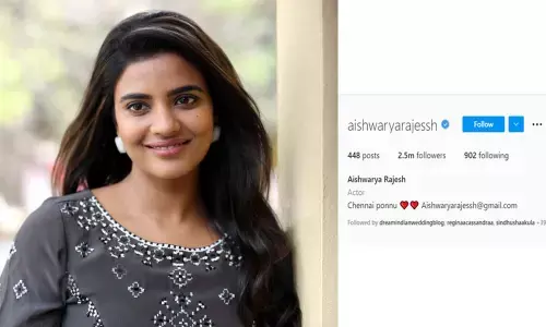 Aishwarya Rajeshs Instagram account restored