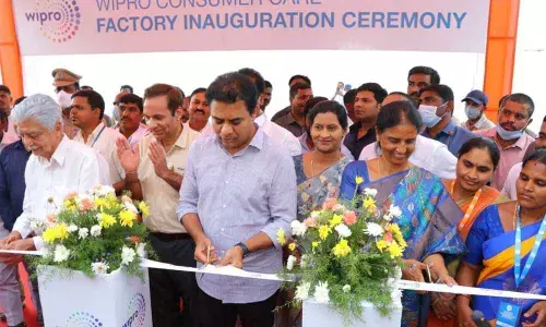 KTR inaugurates Wipro Consumer Care facility