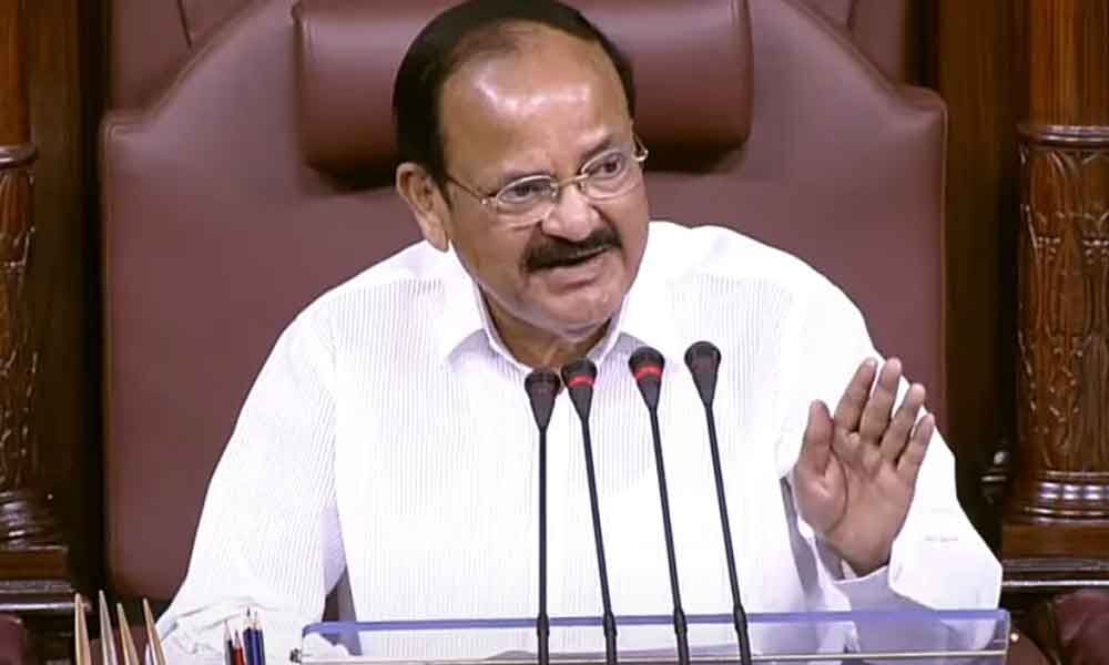 Venkaiah Naidu praises RS MPs for showing patience during discussion on ...