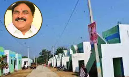 Minister Errabelli inaugurates 60 double-bedroom houses