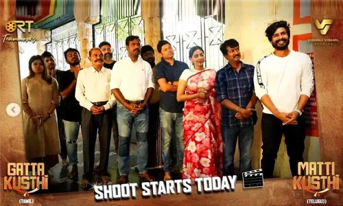Mass Maharaja Ravi Teja And Vishnu Vishal’s ‘Matti Kusthi’ Movie Goes On Floors Today