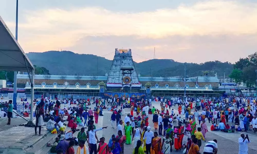 9.72 lakh devotees visited Tirumala in March