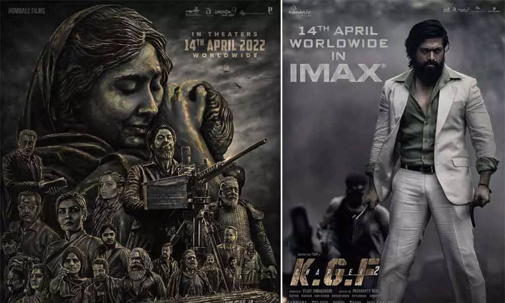 IMAXs K.G.F. Chapter 2 poster portrays rugged Rocky in fierce look