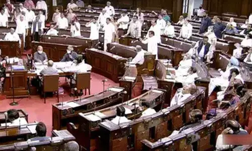 Rajya Sabha adjourned sine die one day ahead of its schedule