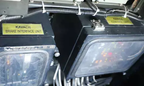 SCR deploys Kavach system for 859 route km in 2021-22