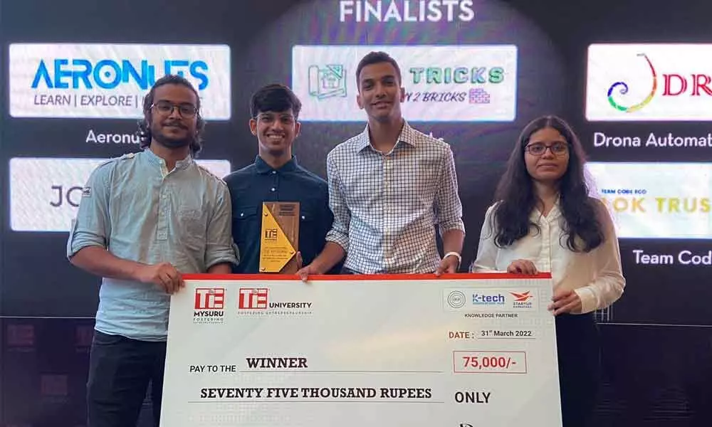 Students qualified to represent India at TiE Pitch Fest 2022