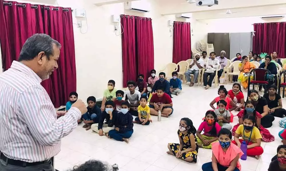 Tirupati: Sanskrit varsity promotes spoken Sanskrit, moral values in kids