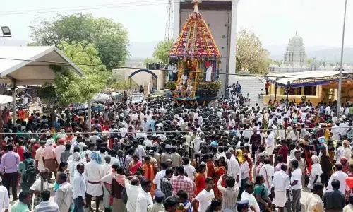 Brahmotsavams begin at Sri Kodandaram temple in Vontimitta of Kadapa