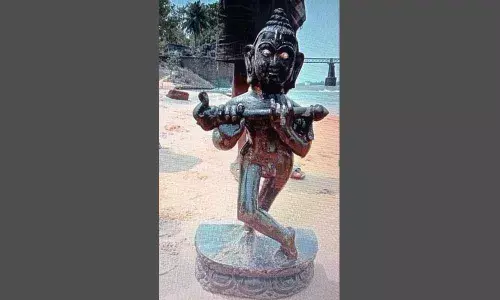 Fisherman finds idol in river