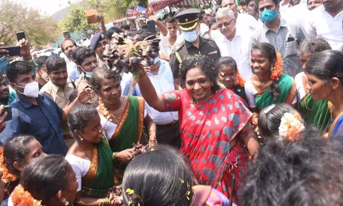 Governor Dr Tamilisai Soundararajan calls for all-round devpt of tribal habitations