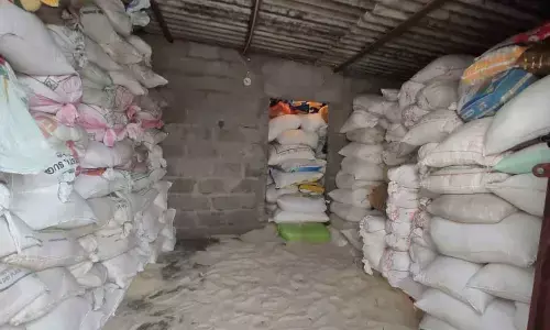 Officials raid godown at Pahadi Shareef, seized PDS rice stocks
