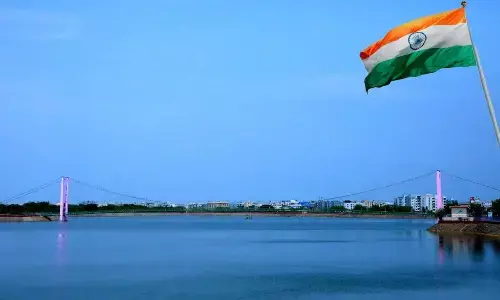 The majestic  cable-stayed suspension bridge across Lakaram tank near Khammam has been completed and ready for inauguration by Minister KTR on April 16