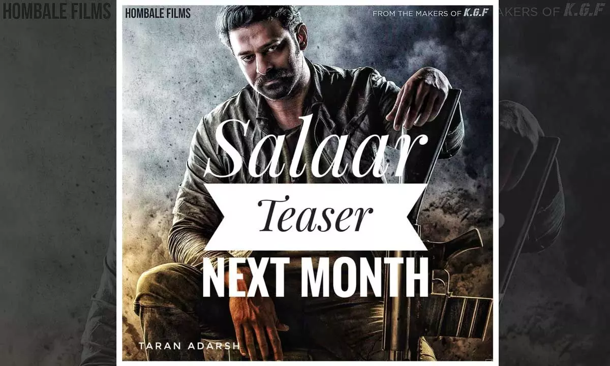 Prabhas’s Salaar Teaser To Be Out In The Next Month