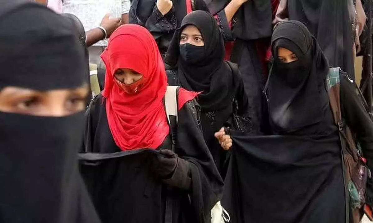 Muslim Students In Karnataka Asked State Government To Enable Them To Give Exams While Wearing Hijab