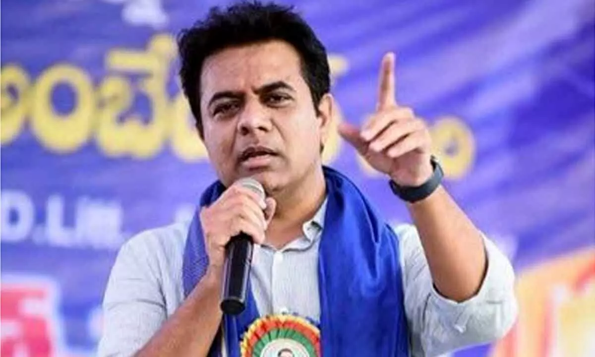 IT Minister and TRS working president KT Rama Rao