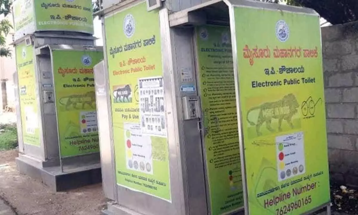 E-toilets in Mysuru: MCC officials got 40% commission as kickback, alleges activist