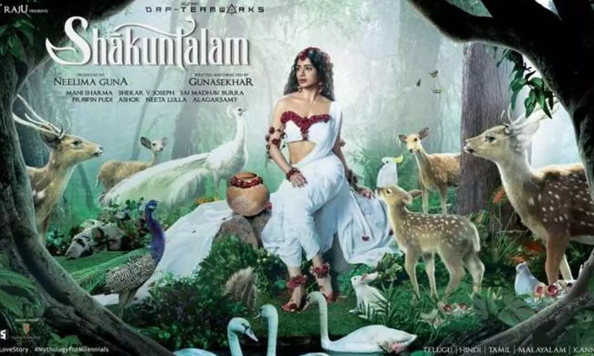 Samantha Wrapped Up Her Dubbing Part Of Gunasekhar’s Shaakuntalam Movie