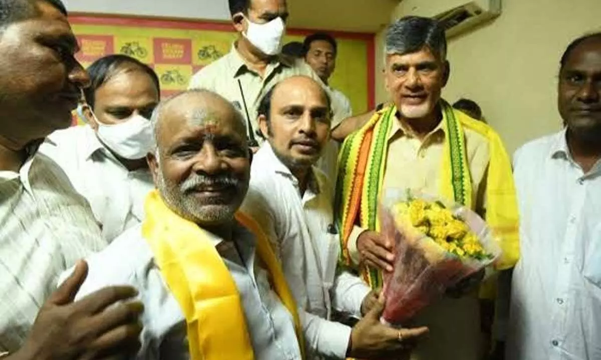 TDP leaders want Chandrababu Naidu to make party strong in TS