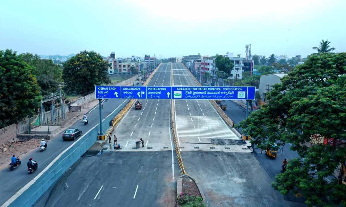 Bahadurpura flyover to be thrown open