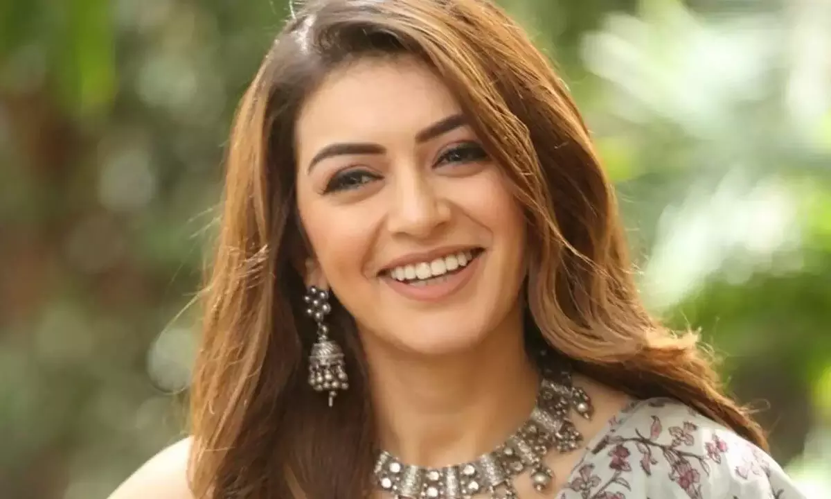 Hansika wraps up shooting for web series 'MY3'
