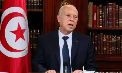 Tunisian President Kais Saied