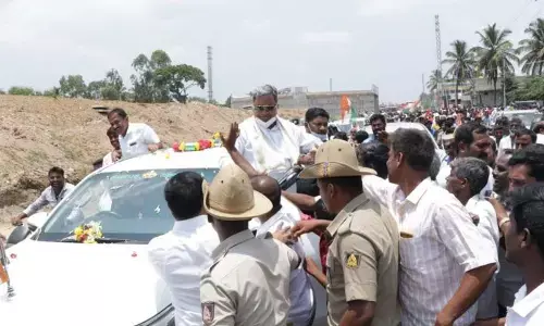 Opposition leader Siddaramaiah