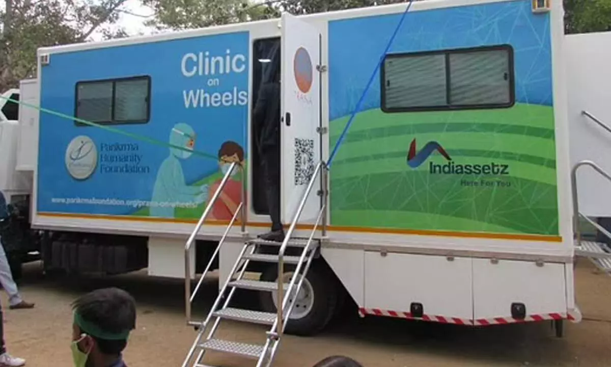 Parikrama-Indiassetz Has Launched Free Clinic On Wheels Programme In Bangalore