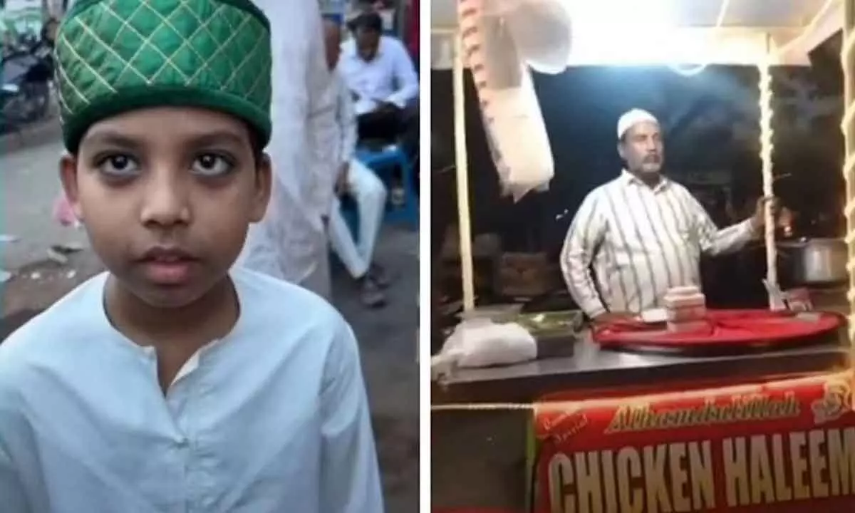 Meet this 10-year-old kid who promoted his father’s Haleem business