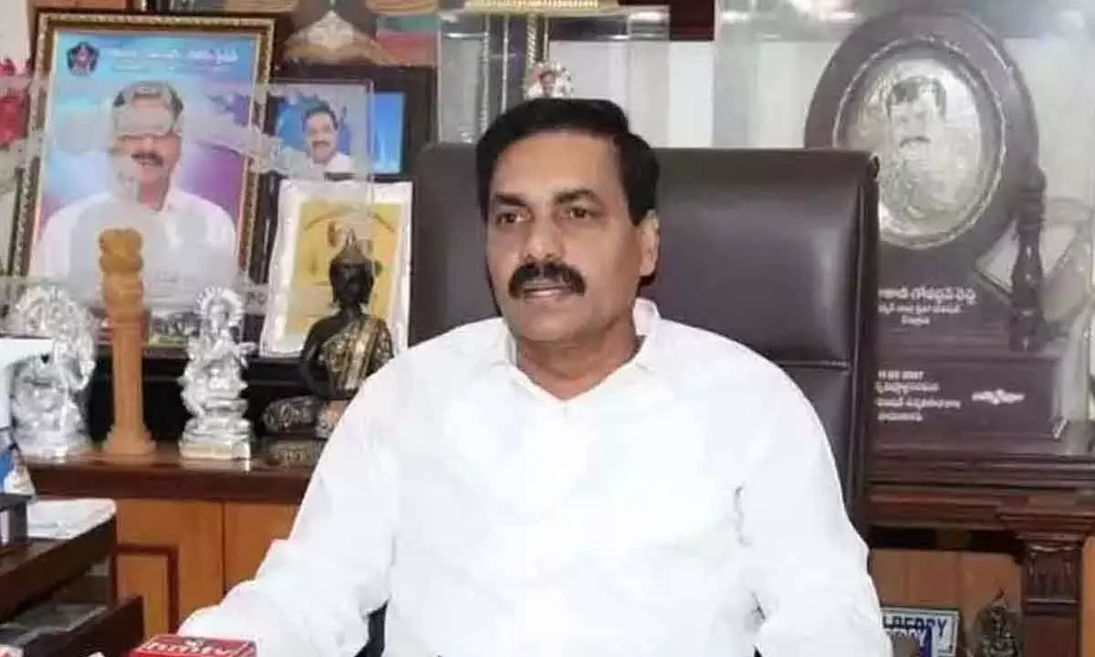 Andhra Pradesh Agriculture, Co-operation, Marketing and Food Processing Minister Kakani Govardhan reddy
