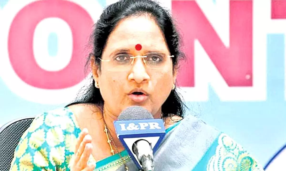 AP Mahila Commission Chairperson Vasireddy Padma